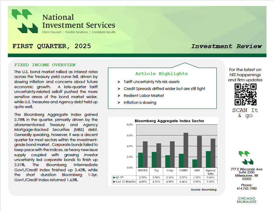 Investment Outlook Q1 25 Q1 2025 Investment Outlook