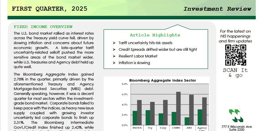 Q1 2025 Investment Outlook