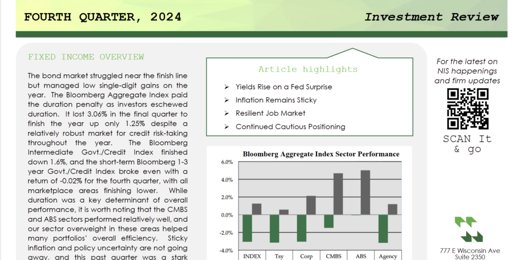 NIS Investment review - Q4 2024